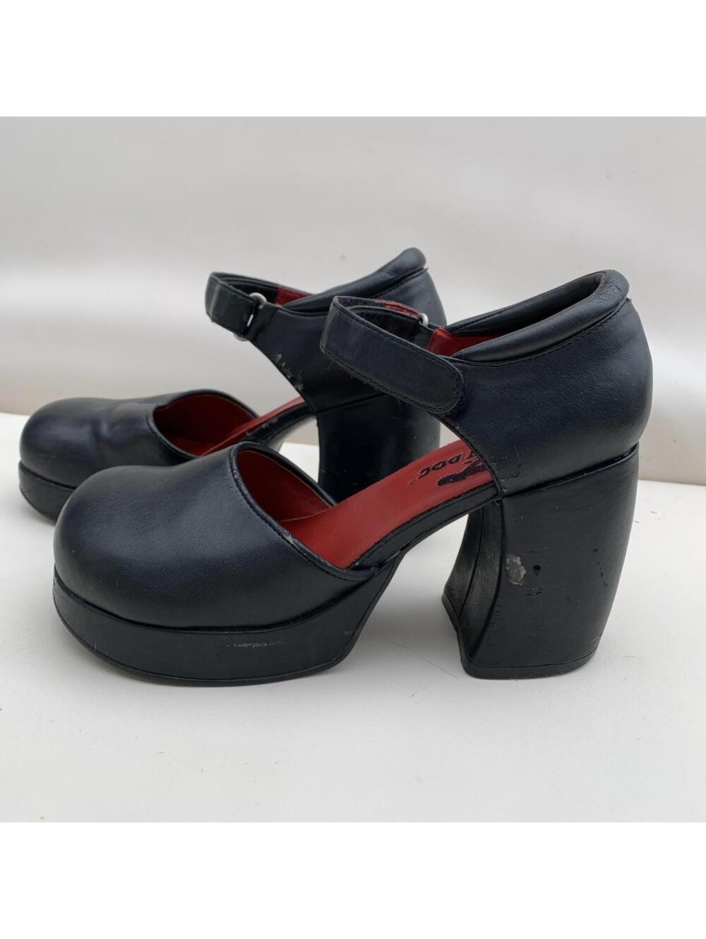 Vintage Rocket Dog Platform Shoes Heels Y2k Grunge Goth Sz 8